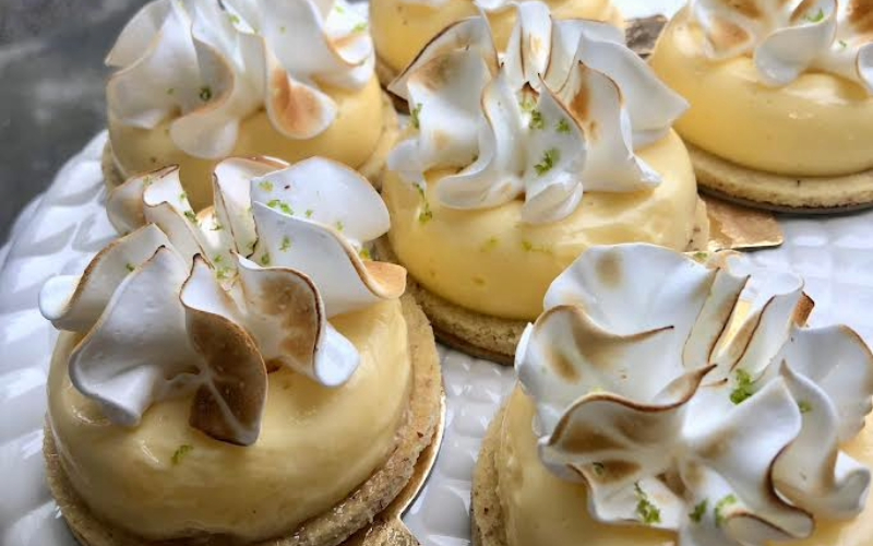 Tartes au citron meringuée individuelle